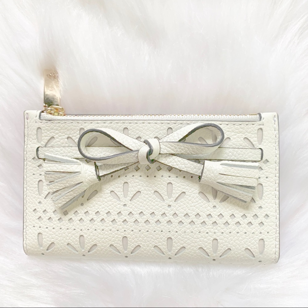 Kate spade small wallet Hayes perfect bright white - Picture 2 of 6